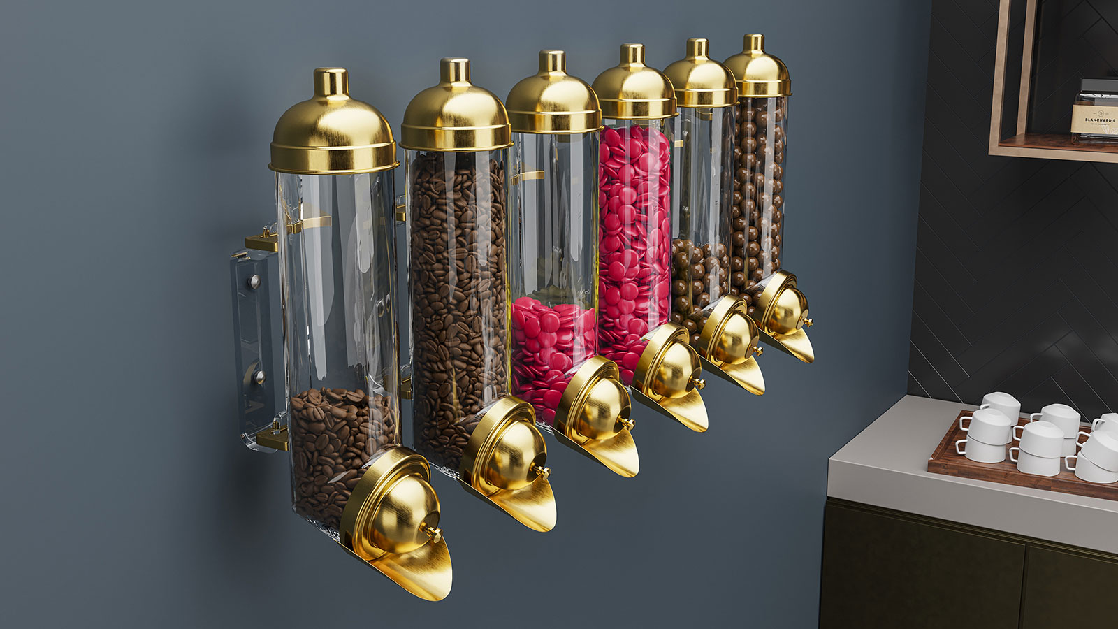 A Presentation That Makes Dragees Stand Out: The Use of Dragee Silos in Retail Areas