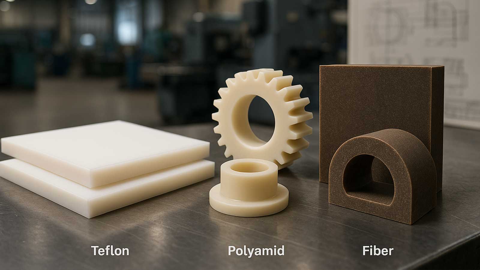 High Performance with Engineering Plastics: Applications of Teflon, Polyamide and Fiber