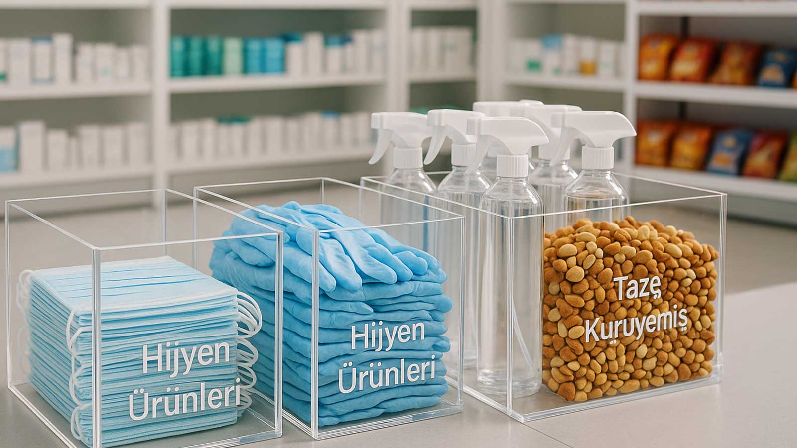 Hygiene and Elegance in Display: The Use of Plexiglass in Food and Medical Display Products